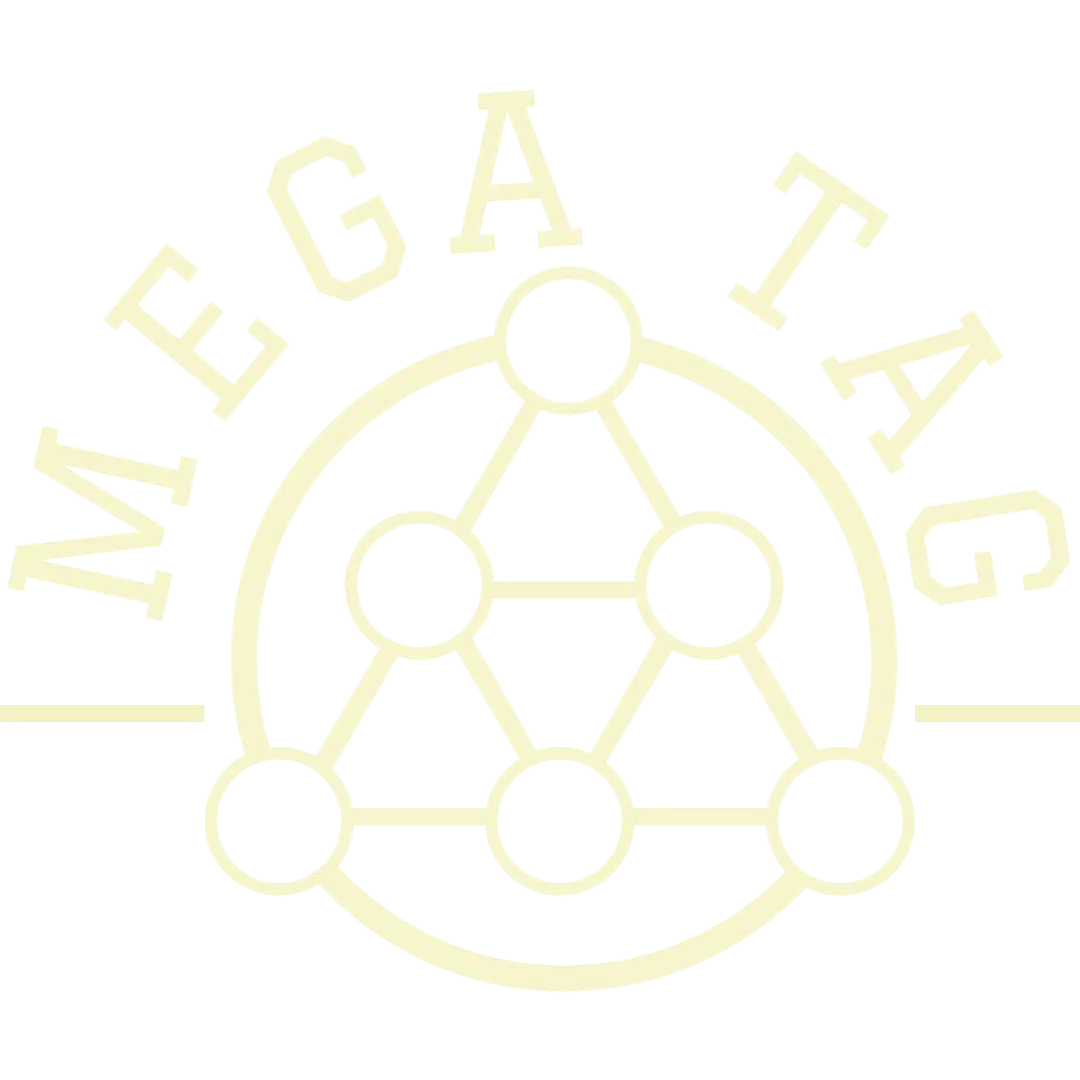 Mega Tag Logo Light
